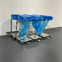 Trash bag trolleys X 6 image 0